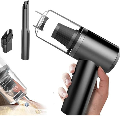 Aspiradora de Polvo Portátil Automotriz Recargable – Mini Aspiradora Inalámbrica USB para Auto y Hogar