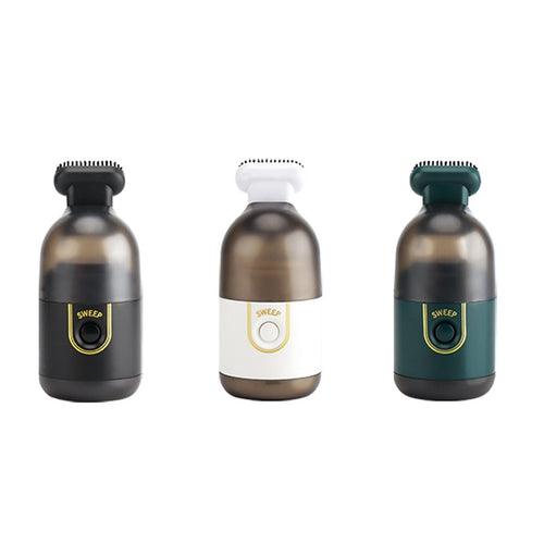 Aspiradora de Polvo Portátil Recargable – Mini Aspiradora Inalámbrica para Escritorio y Auto